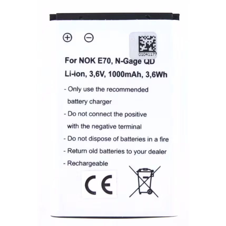 AGI Akku Nokia BL-6C 1.000mAh