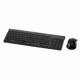 Hama Funk-Tastatur-/Maus-Set Trento Schwarz