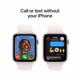 Apple Watch SE LTE 44mm starlight Alu Case + Band S/M