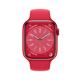 Apple Watch S8 Alu 45mm Sportband (PRODUCT) red