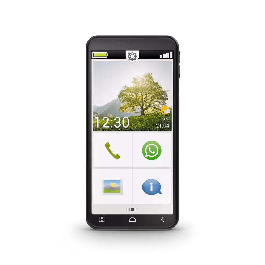 Emporia Smart.7 Lite 4G 2026 Schwarz