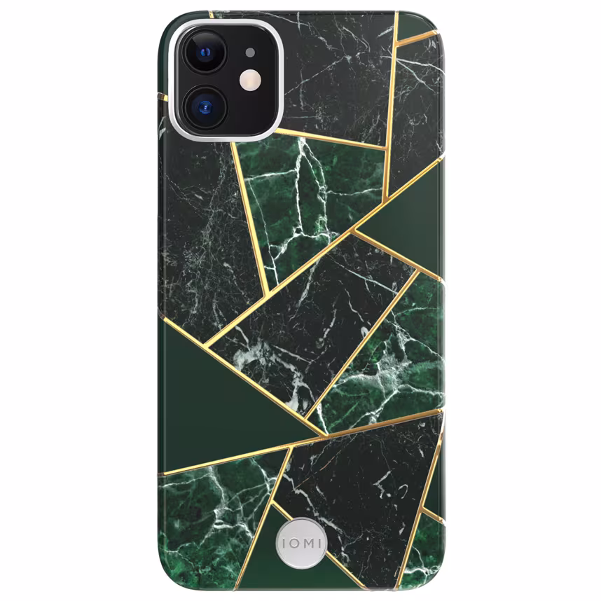IOMI Back Design Apple iPhone 11 marble black