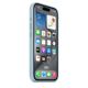 Apple iPhone 15 Pro Silikon Case mit MagSafe hellblau 
