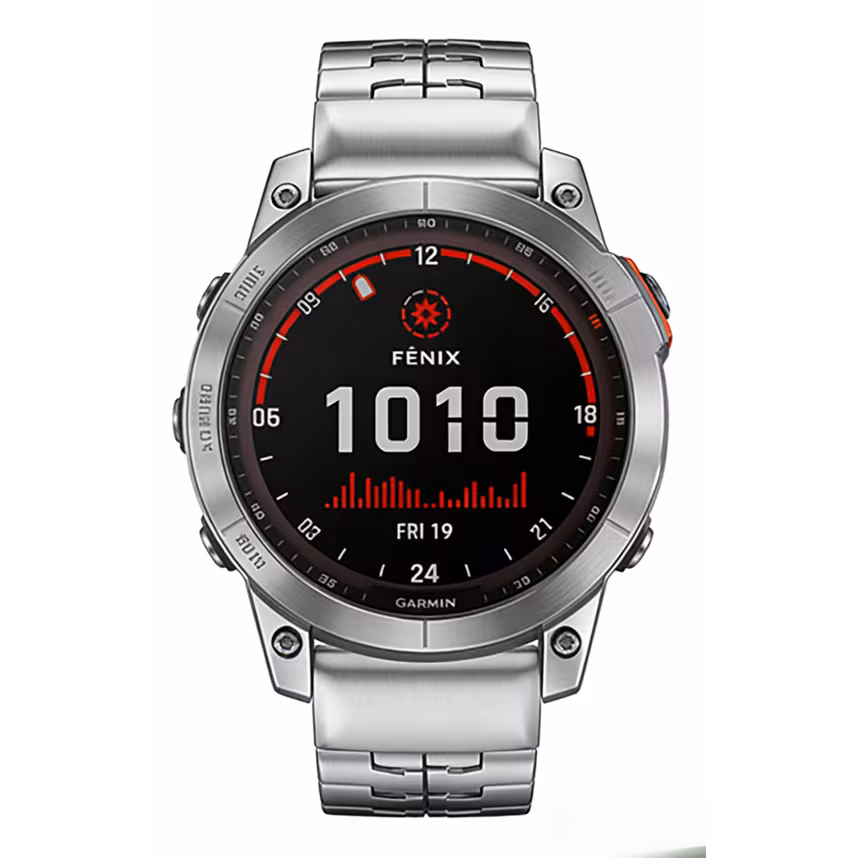 Felixx Smartwatcharmband Edelst./Titan-Titan Garmin Q.Fit 22mm