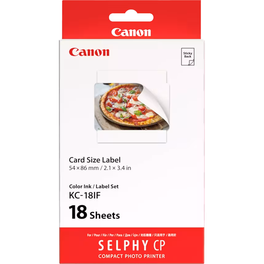 Canon KC-18IF 18 Bl. Sticker 10er