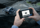 Das Bild zeigt ein Smartphone, welches mit der DJI Avata 2 verknüpft ist.