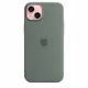 Apple iPhone 15 Plus Silikon Case mit MagSafe cypress
