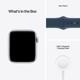 Apple Watch SE Cellular Alu silber 44mm Sportarmband blau