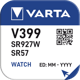 Varta V399 Silver Coin 1,55V