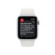 Apple Watch SE Alu 40mm Sportband weiß