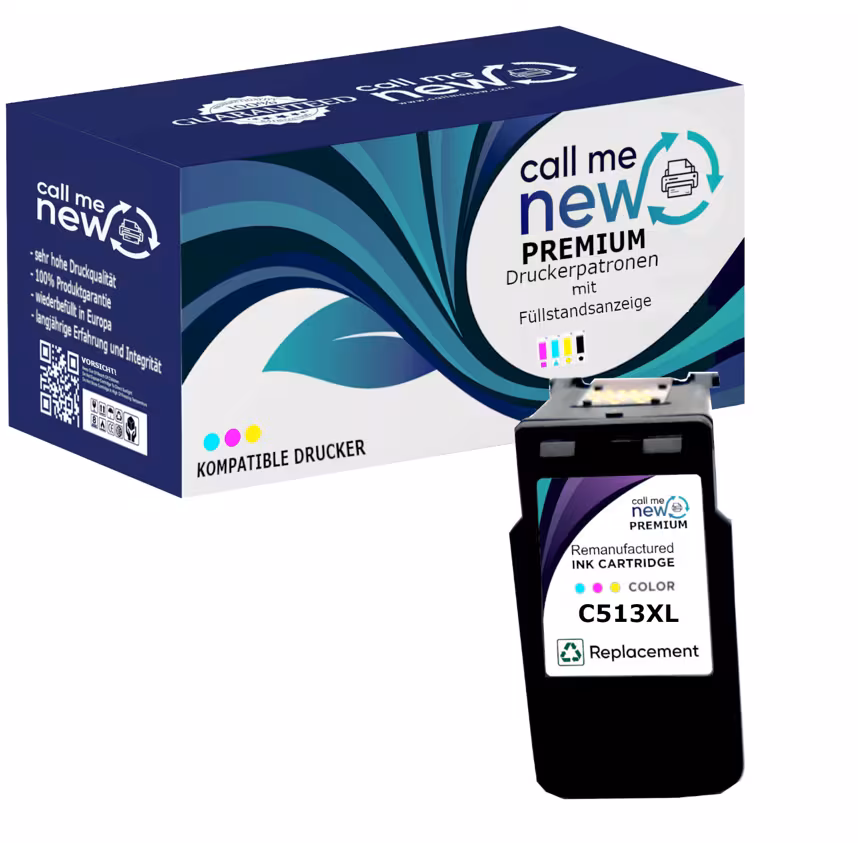 CMN Premium aufber.Tintenpatrone Canon CL-513 farbig