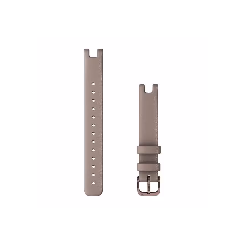 Garmin Lily Band 14mm Leder Taupe, Teile Mokka