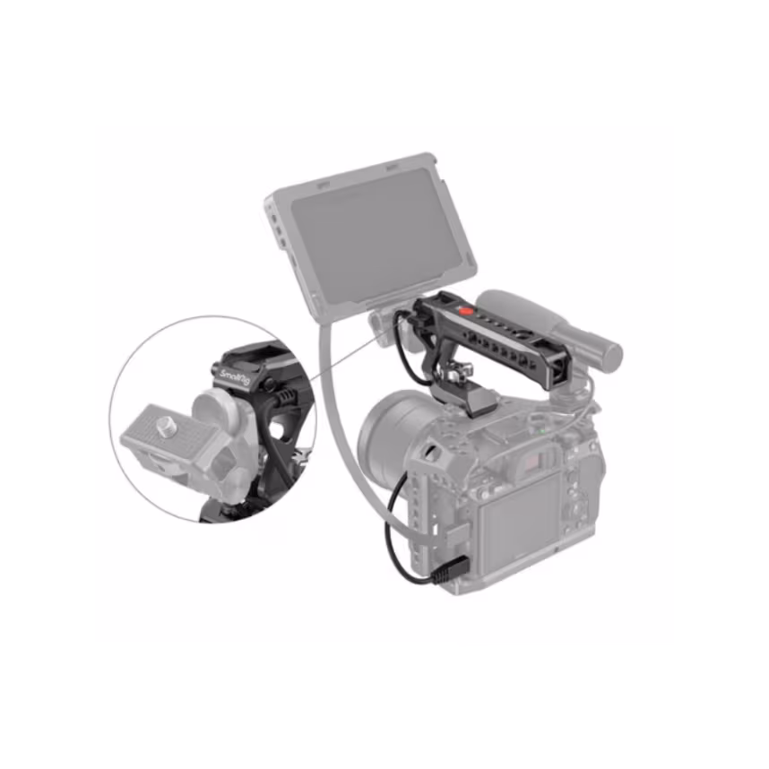 SmallRig NATO Top Handle mit Record Start/Stop Remote Trigge 