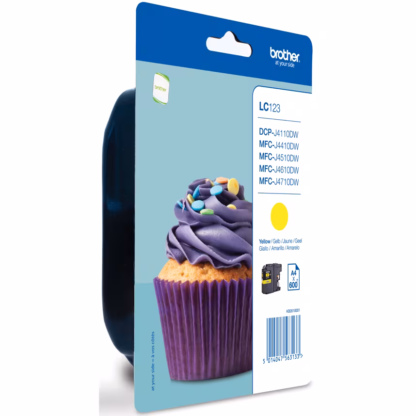 Brother LC-123 Tinte yellow