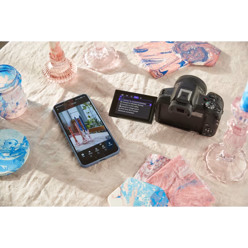 Canon EOS R50 schwarz  + RF-S 18-45 IS STM