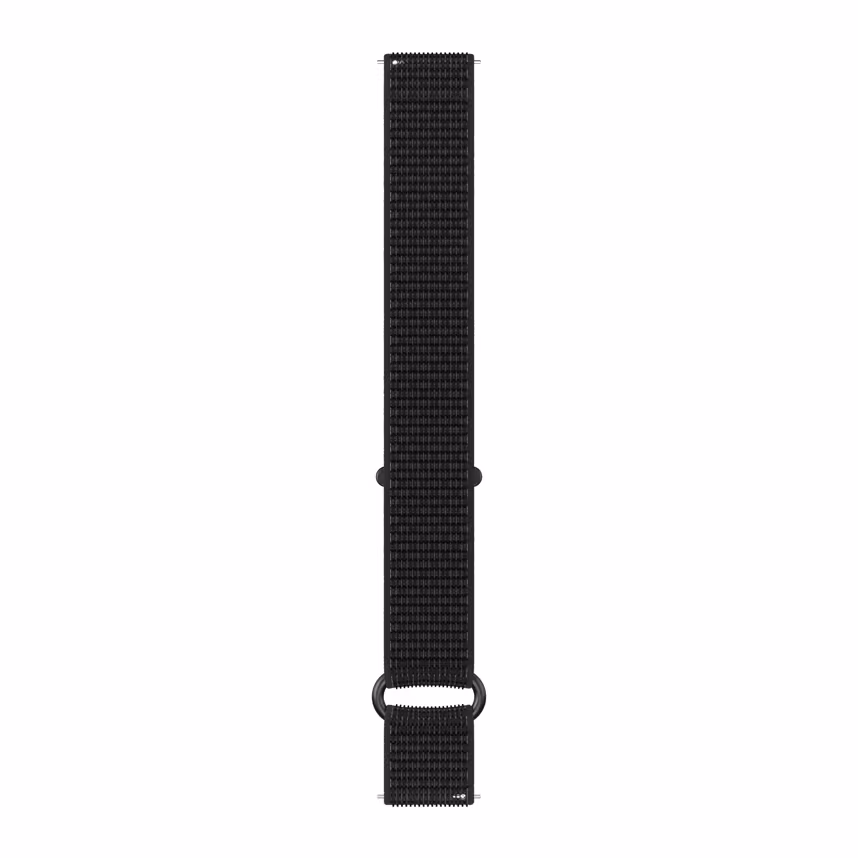Polar Armband 22mm M/L Hook-Loop schwarz