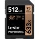 Lexar SDXC 512GB Professional UHS 1 95Mb/s