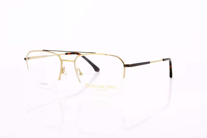 Ruud van Dyke RVD 1144T-4H Herrenbrille Halbrand