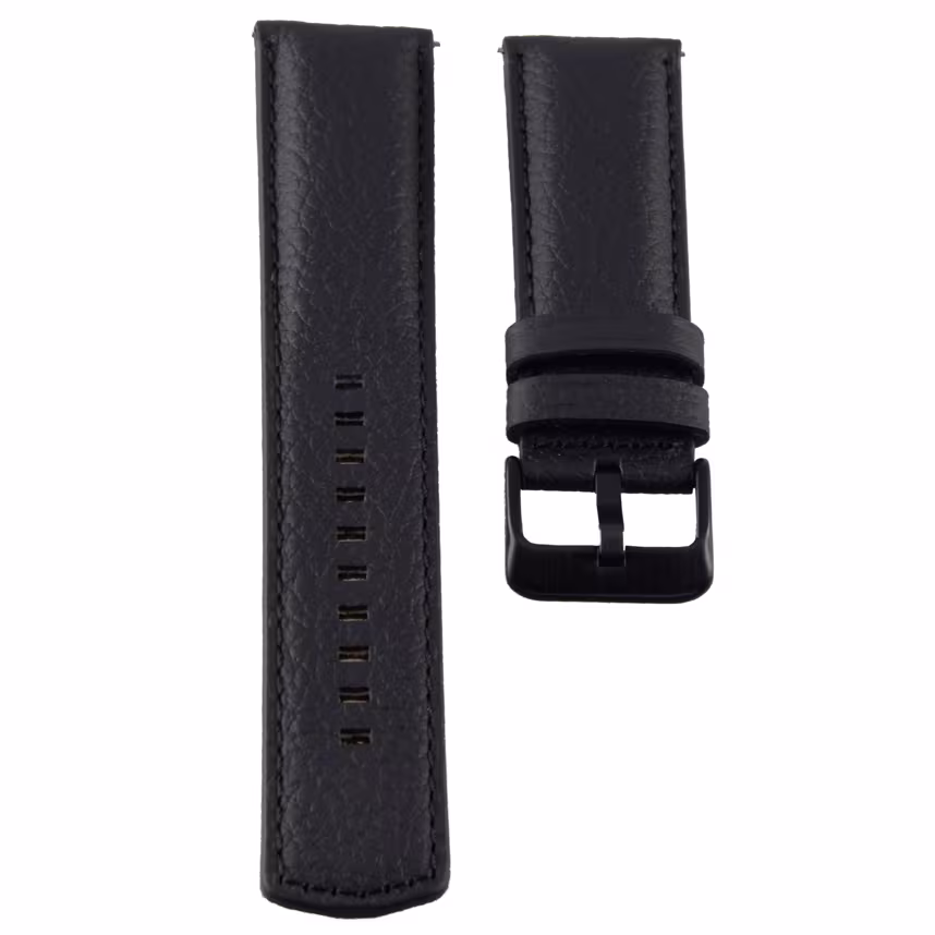 Galeli Band 22mm Echtleder schwarz