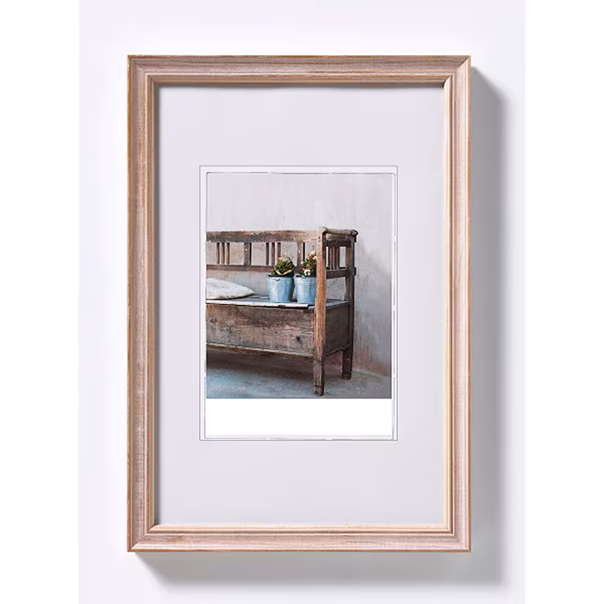 Bilderrahmen Bench 15x20cm Holz braun