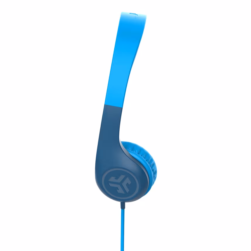 JLAB JBuddies Pop Wired Headphones Blue