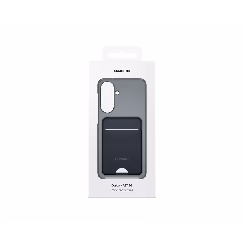 Samsung Back Cover Card Slot Galaxy A27 schwarz