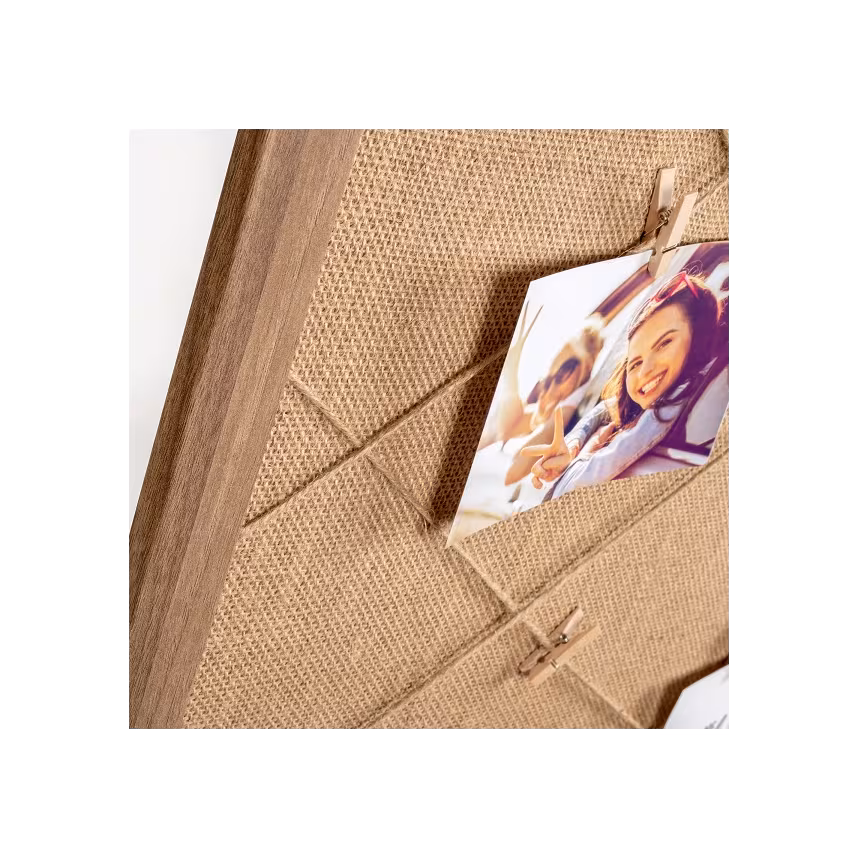 Solid Memoboard 60x60 braun 