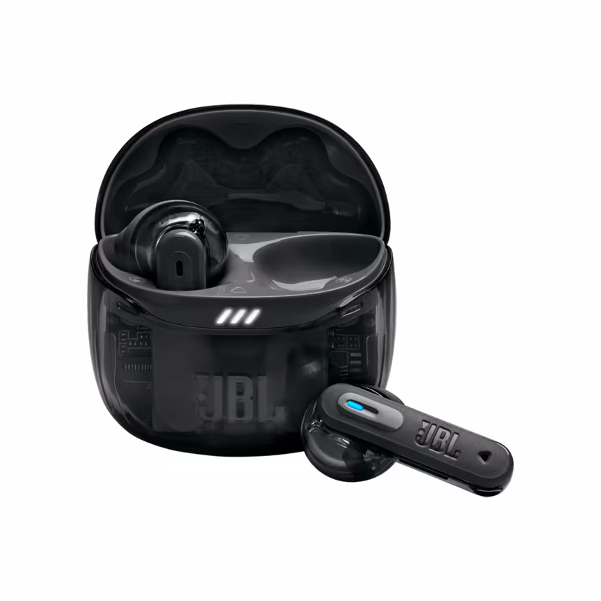JBL Tune Flex 2 GHOST TWS  kabelloser In-Ear Kopfhörer, schwarz