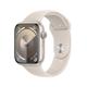 Apple Watch S9 GPS Alu 45mm Sportband M/L polarstern
