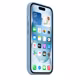 Apple iPhone 15 Silikon Case mit MagSafe winter blue