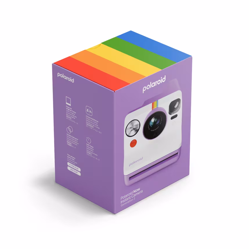 Polaroid Now Gen. 3 lila