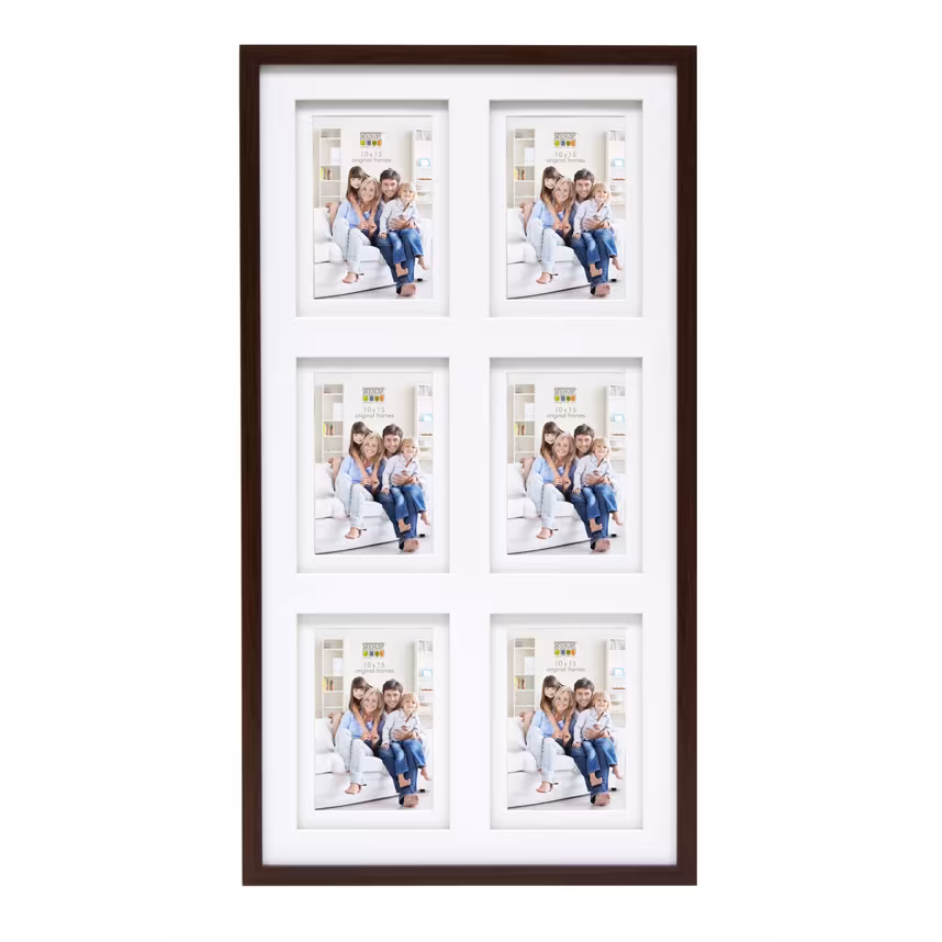 Bilderrahmen Deknudt 10x15cm Galerie Holz braun S65KQ6