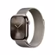 Apple Watch 42mm Milanaise Band natur