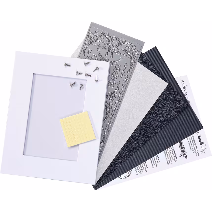 Folia Bilderrahmen-Set Uhrwerk