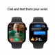 Apple Watch S10 GPS 46mm silver Alu Case + black Band S/M