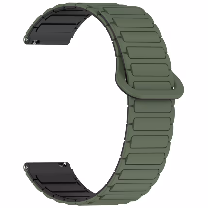 Felixx Smartwatcharmb&auml;nder Magnet Silikon Green- Universal 22mm

