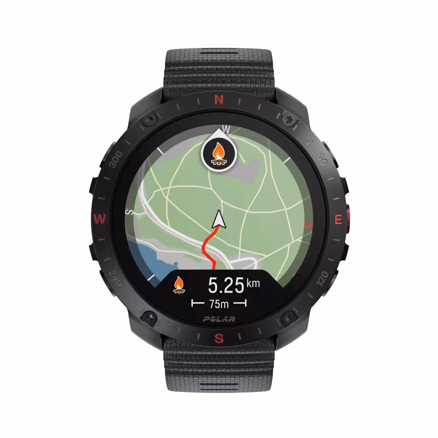 Polar Grit X2 Pro schwarz S/L HR