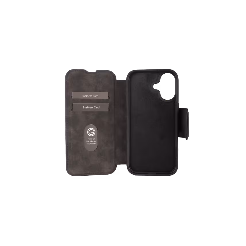 Galeli Book Case ANDY black - iPhone 17