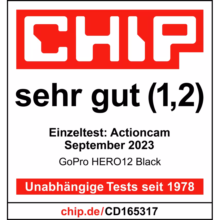 Chip Gütesiegel GoPro HERO12 Black