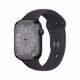 Apple Watch S8 Alu 45mm Sportband mitternacht