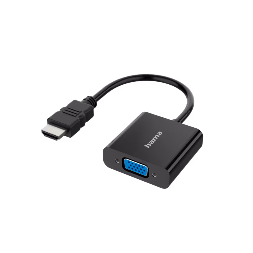 Hama 200343 Video Adapter HDMI-Stecker VGA-Buchse 