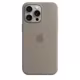 Apple iPhone 15 Pro Max Silikon Case mit MagSafe clay