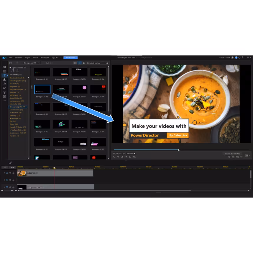CyberLink PowerDirector 21 Ultimate 