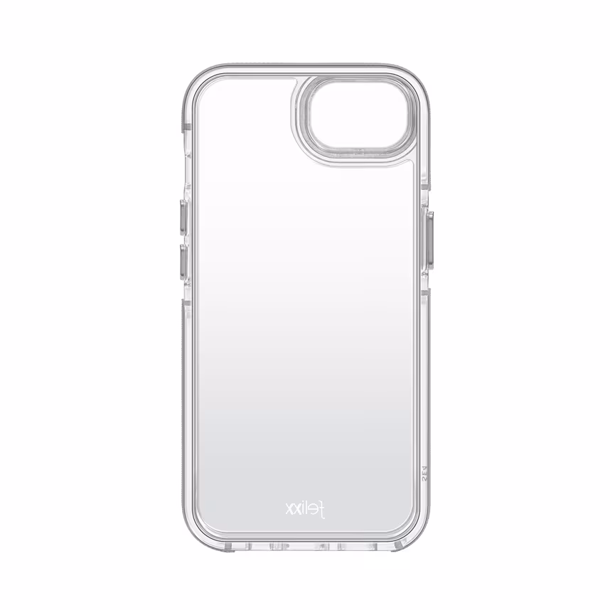 Felixx Back Shockproof mit Stand Apple iPhone SE4 Grau