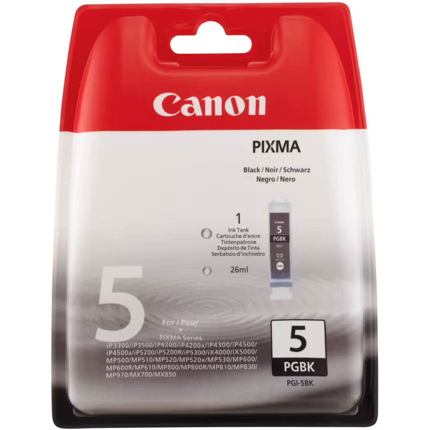 Canon PGI-5BK Tinte black 26ml