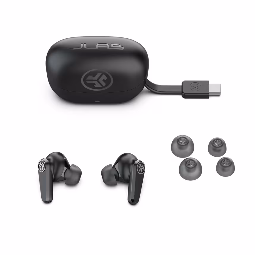 JLAB Go Pods ANC TWS Headphones black

