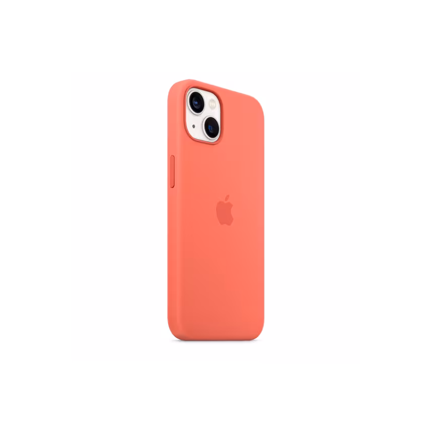 Apple iPhone 13 Silikon Case mit MagSafe pink pomelo