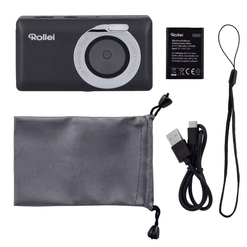 Rollei Compactline Pocket Schwarz