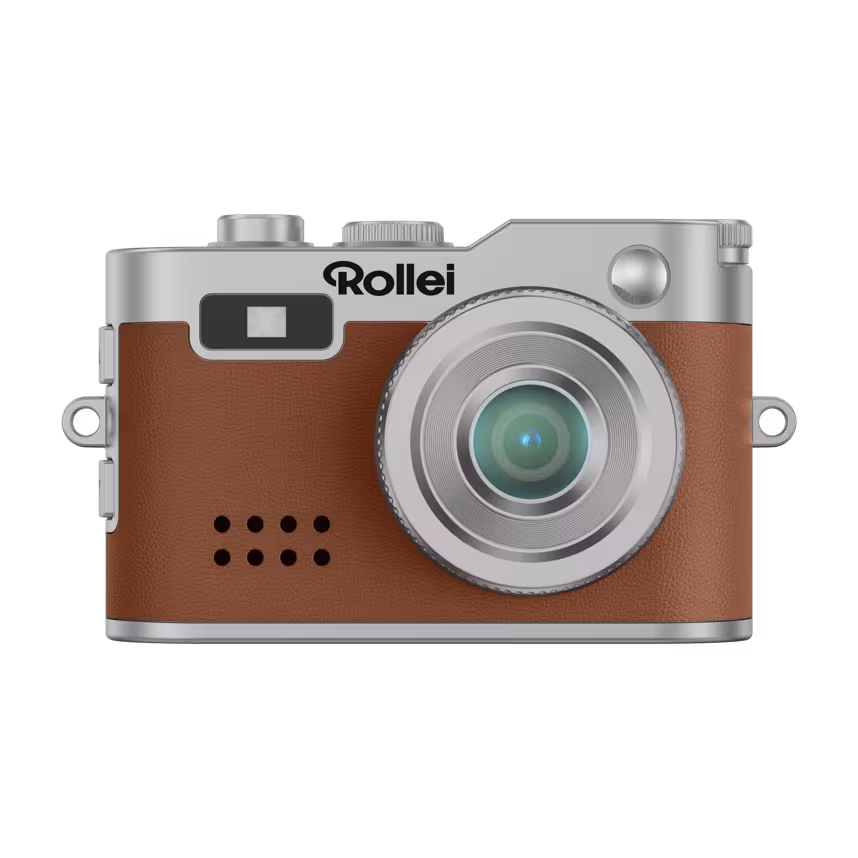 Rollei Mini Digitalkamera braun
