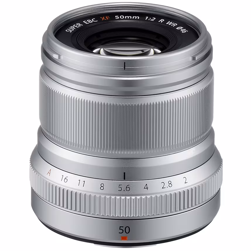 Fujinon XF-50/2,0R WR Silber